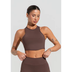 CROPPED FITNESS FEMININO COM CAVA AMERICANA SOUL DLK