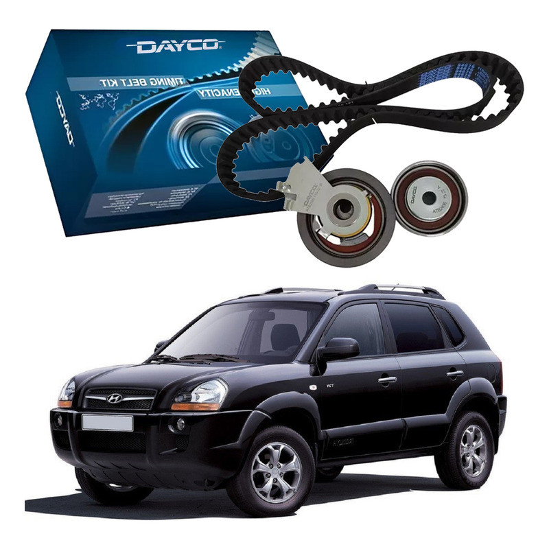 Kit Correia Dentada Tensor Tucson 2.0 16v 2004 A 2019