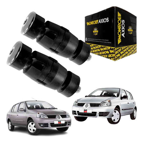 Par Bieleta Dianteira Renault Clio 1.0 1.6 8v 16v 98 99/2012