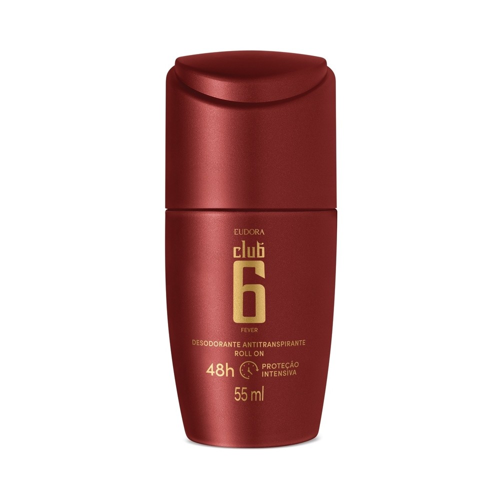 Eudora Club 6 Fever Antitranspirante Roll On 55ml