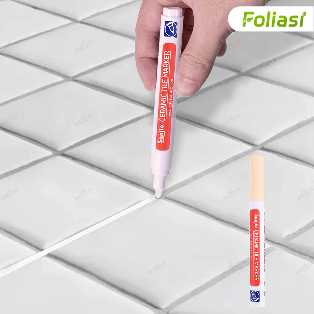 Reparador de Rejunte Permanente A Prova D'Água - Caneta Anti-Mofo para Preenchimento, Branco em Oferta na Shopee