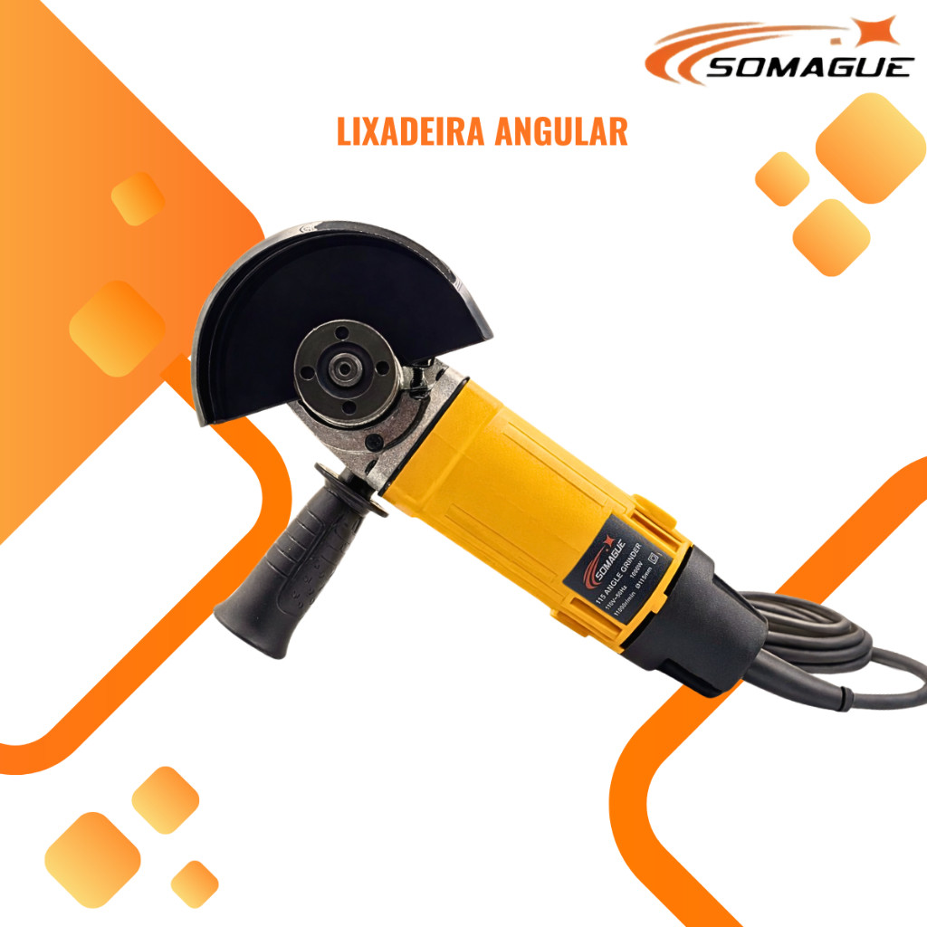 Esmerilhadeira Lixadeira Angular  220v em Oferta na Shopee