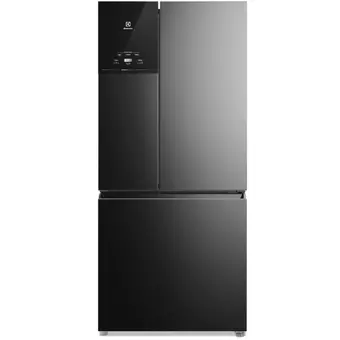 Geladeira Electrolux Frost Free Inverter 596L AutoSense 3 Portas Cor Black Inox Look (IM8B)
