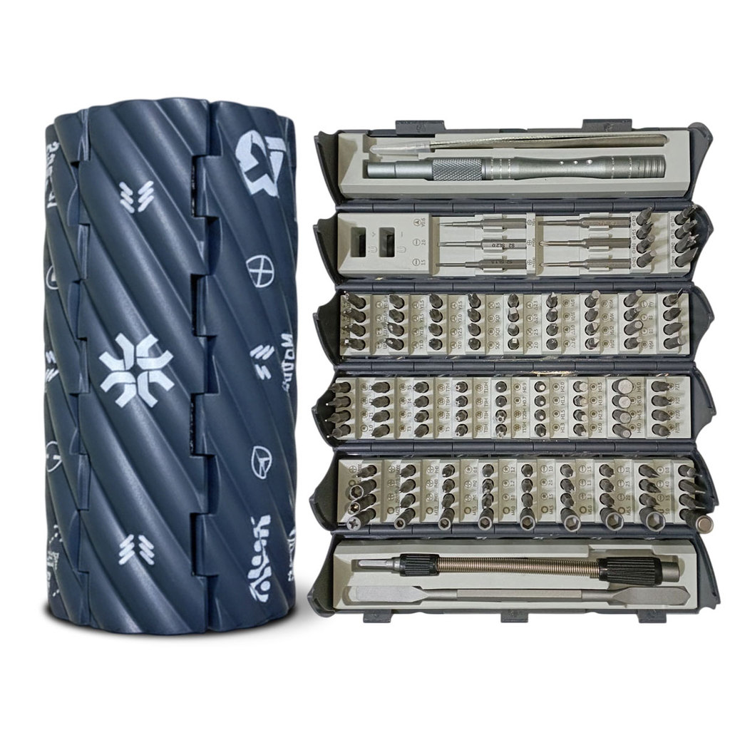 Estojo Ferramentas Precisao 128 Pecas Chave Fenda Manutencao Reparo Celular Console Eletronico Multiuso