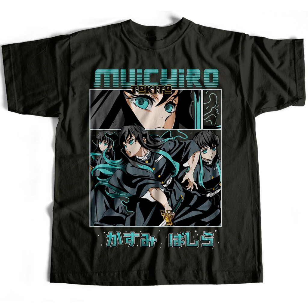 Camiseta Básica Tokito Treinamento Hashira Demon Slayer em Oferta na Shopee