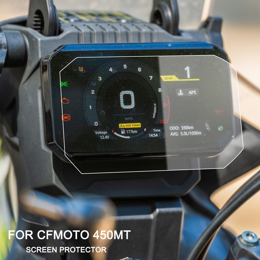 450mt Acessórios Painel De Tela Cluster Para CFMOTO 450 MT 450mt 2024 Novo Filme Instrumento Proteção Da Motocicleta
