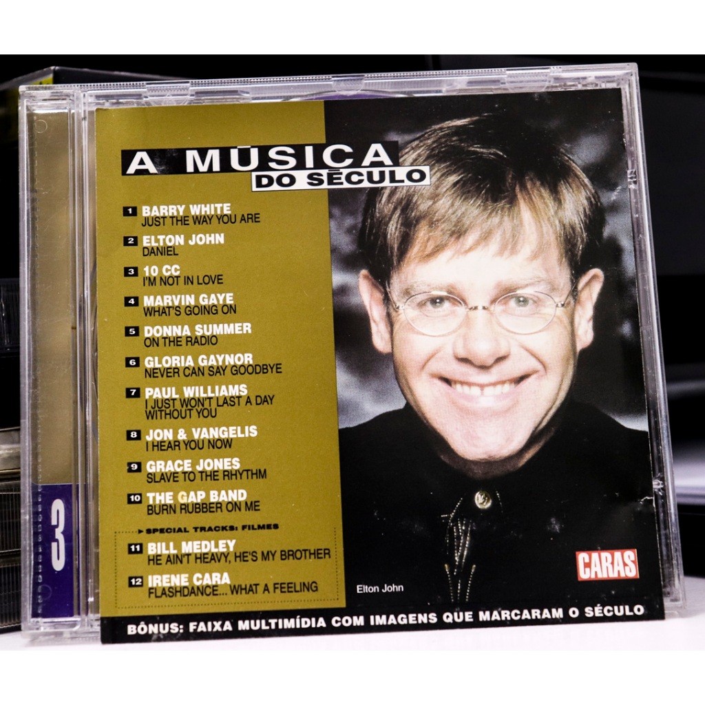 CD A MUSICA DO SÉCULO -VARIOUS  VOL. 3 (REVISTA CARAS)