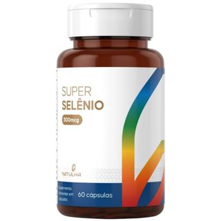 Super Selênio 300mcg 60 cápsulas - Natulha em Oferta na Shopee