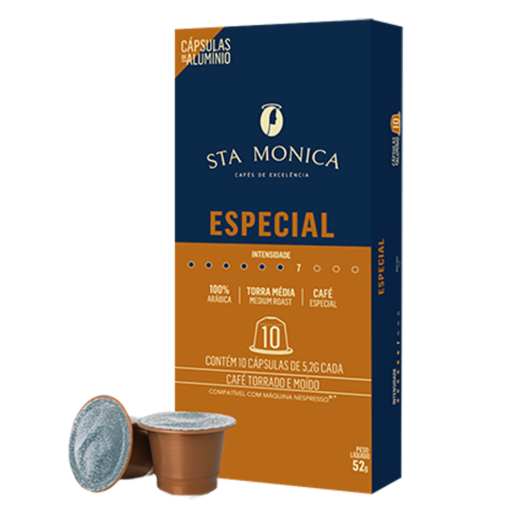 Café Cápsulas Especial c/ 10 Und Nespresso em Oferta na Shopee