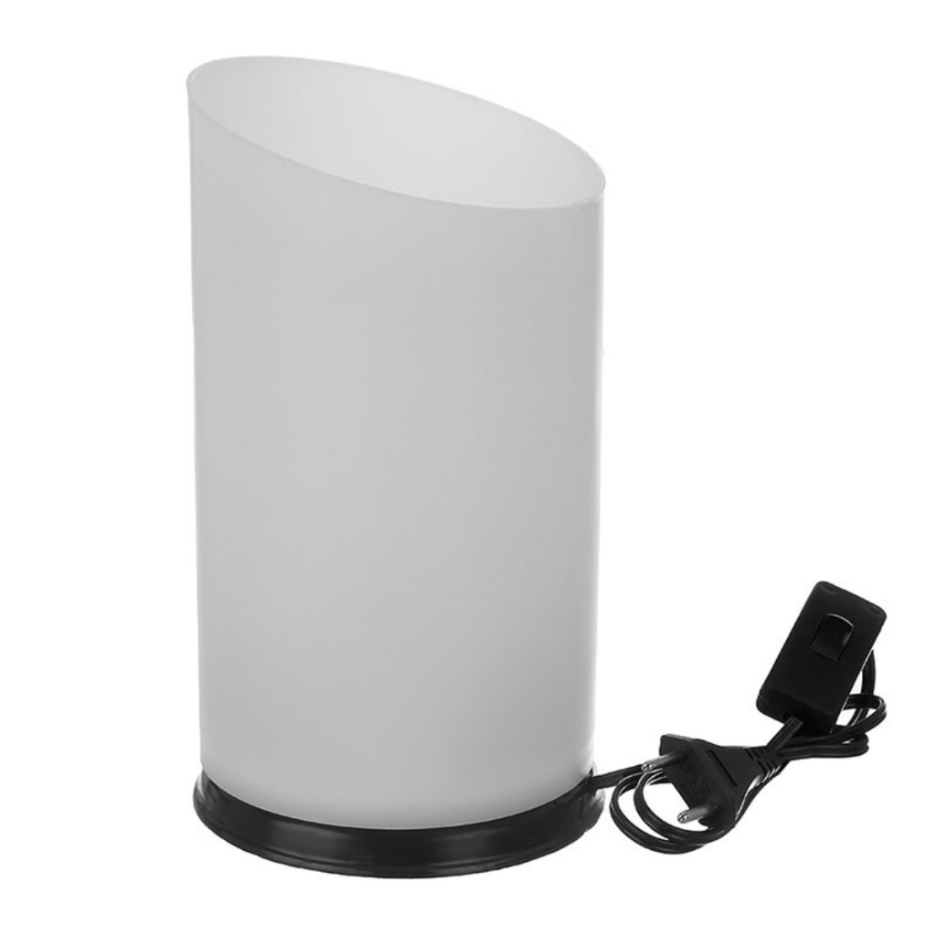 Abajur De Mesa Luminária Cabeceira Com Base Preto/ Branco Preto Azul Rosa Para 1 Lampada Soquete E27 110v/220 Infantil