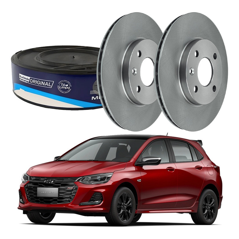 Disco Freio Dianteiro Onix Rs 1.0 12v Turbo 2020 A 2024