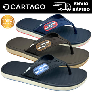 Chinelo Dedo Cartago Paris AD 12214 Masculino Confortável para Dia a Dia e Lazer em Oferta na Shopee