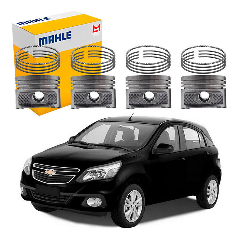 Jogo Pistao Com Aneis 050 Agile 1.4 8v 2013 A 2014