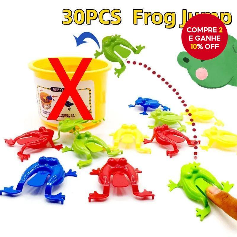 Brinquedos De Sapo Saltador 30 Peças Para Crianças Alívio Do Estresse Engraçado Festa Favor Presente Aniversário