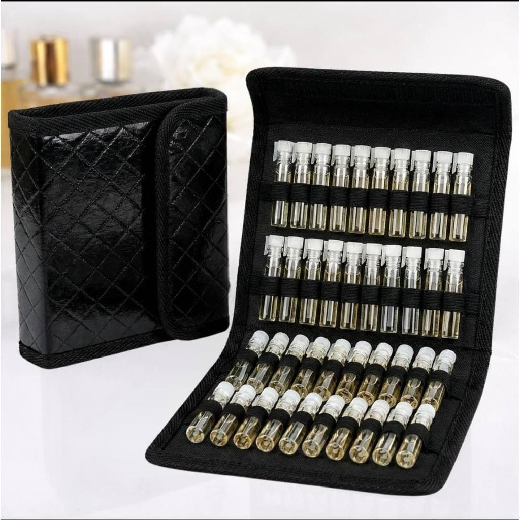 Estojo Expositor para 40 Frascos de 1 à 3ml Organizador para Flaconetes em Oferta na Shopee