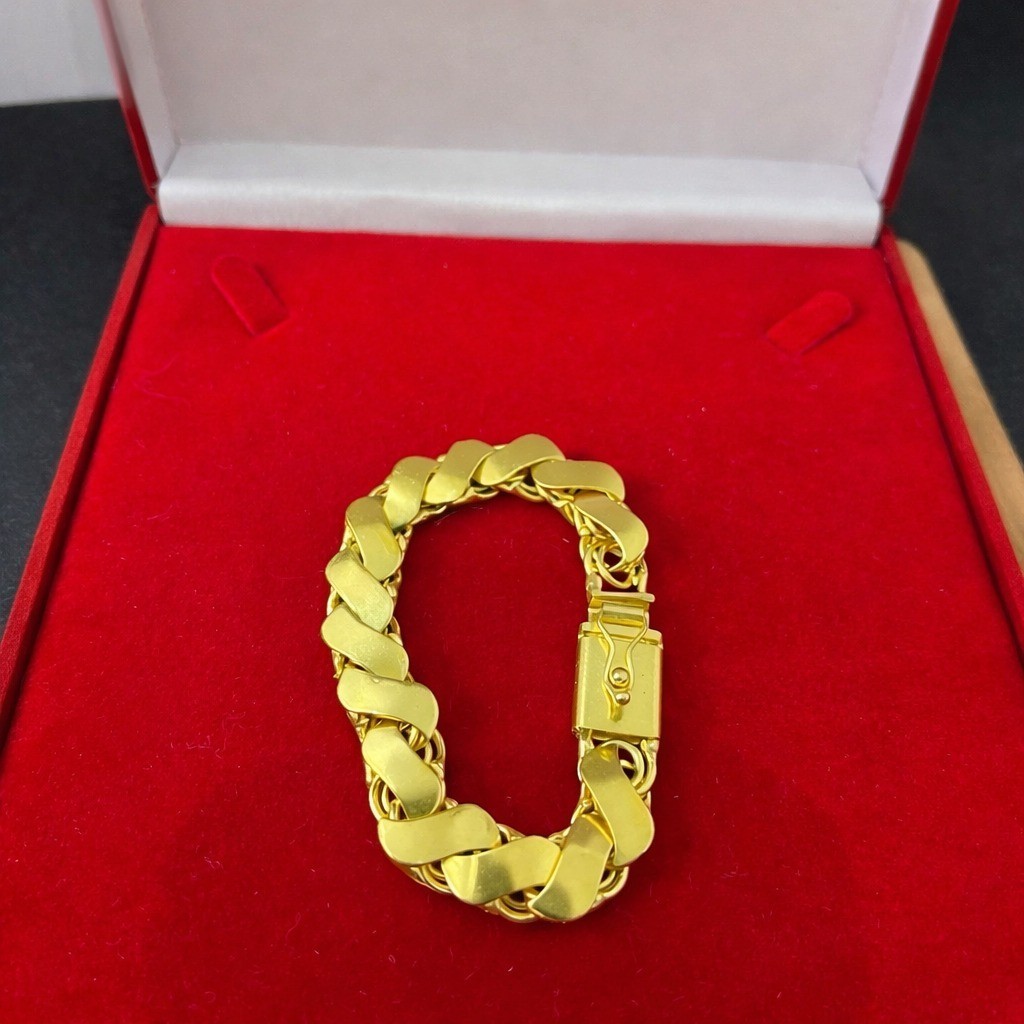 Pulseira FRISO S 12MM 100% Moeda identica a ouro