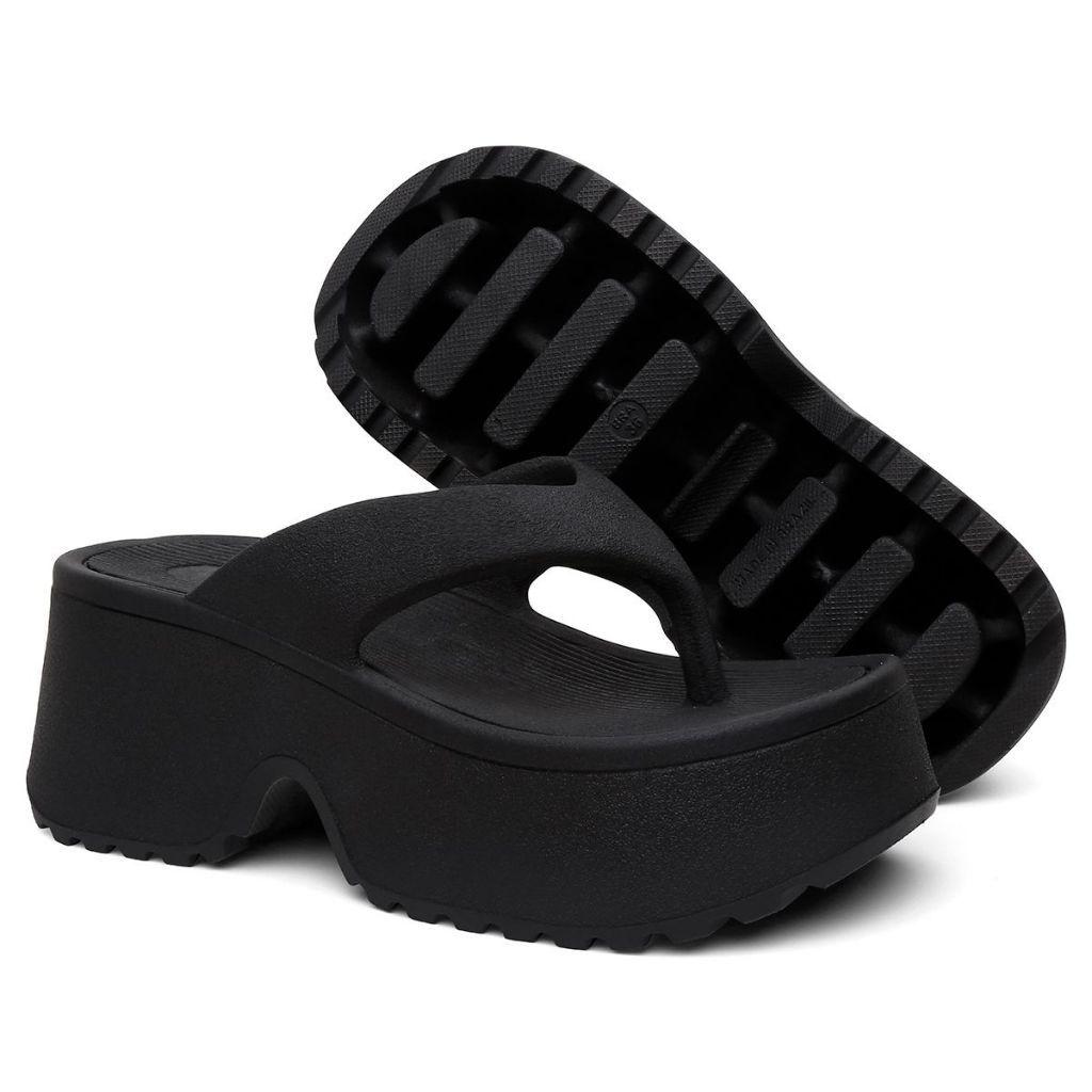 Sandália  Plataforma Feminina Tamanco Nuvem Ortopédico Confortável Estilo Versátil - Tendência 2026 em Oferta na Shopee
