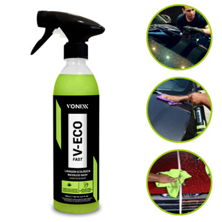SHAMPOO AUTOMOTIVO V-ECO FAST VONIXX 500ML – LAVAGEM ECOLÓGICA SEM ÁGUA em Oferta na Shopee