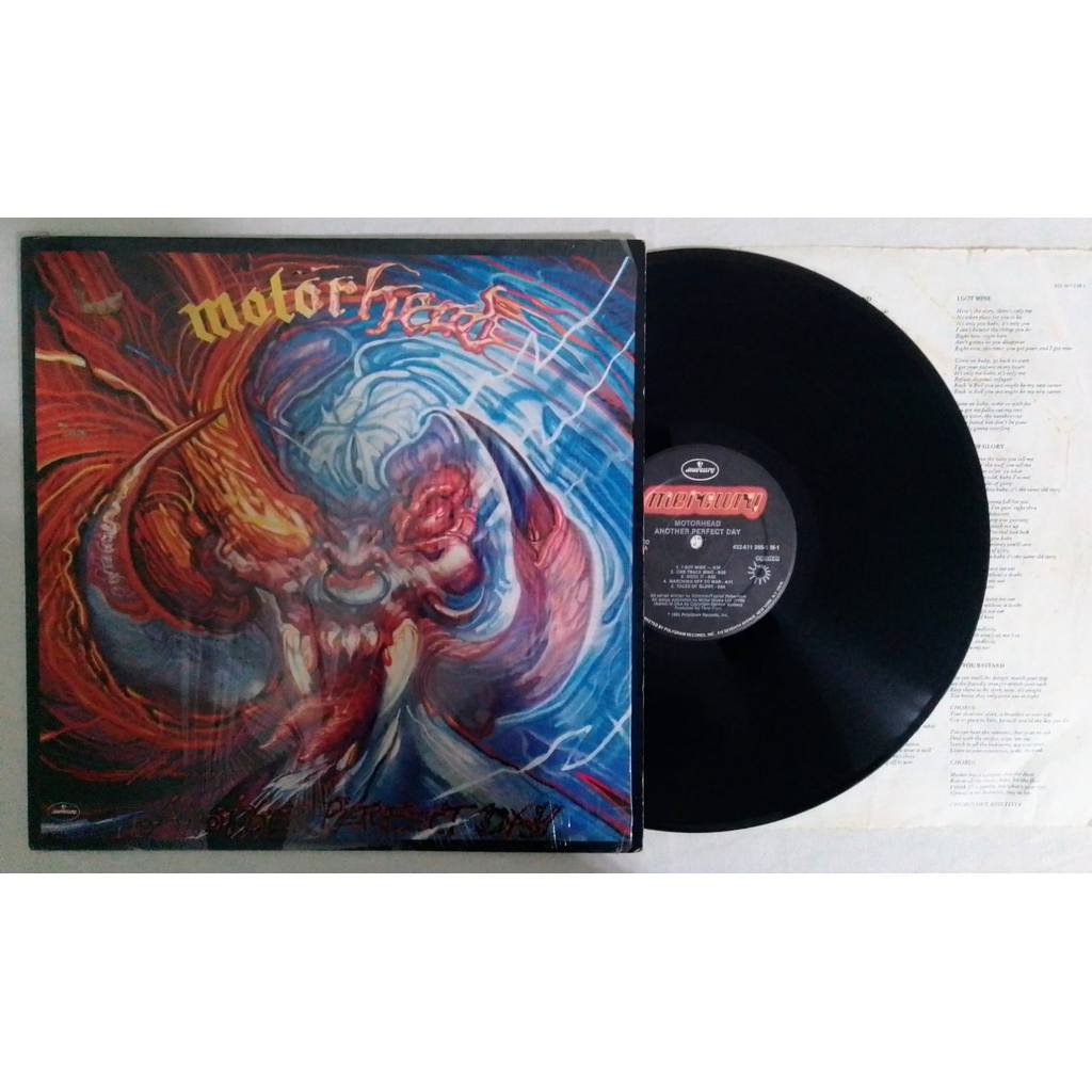 Vinil Lp Motorhead Another Perfect Day C/Encarte Import 1983