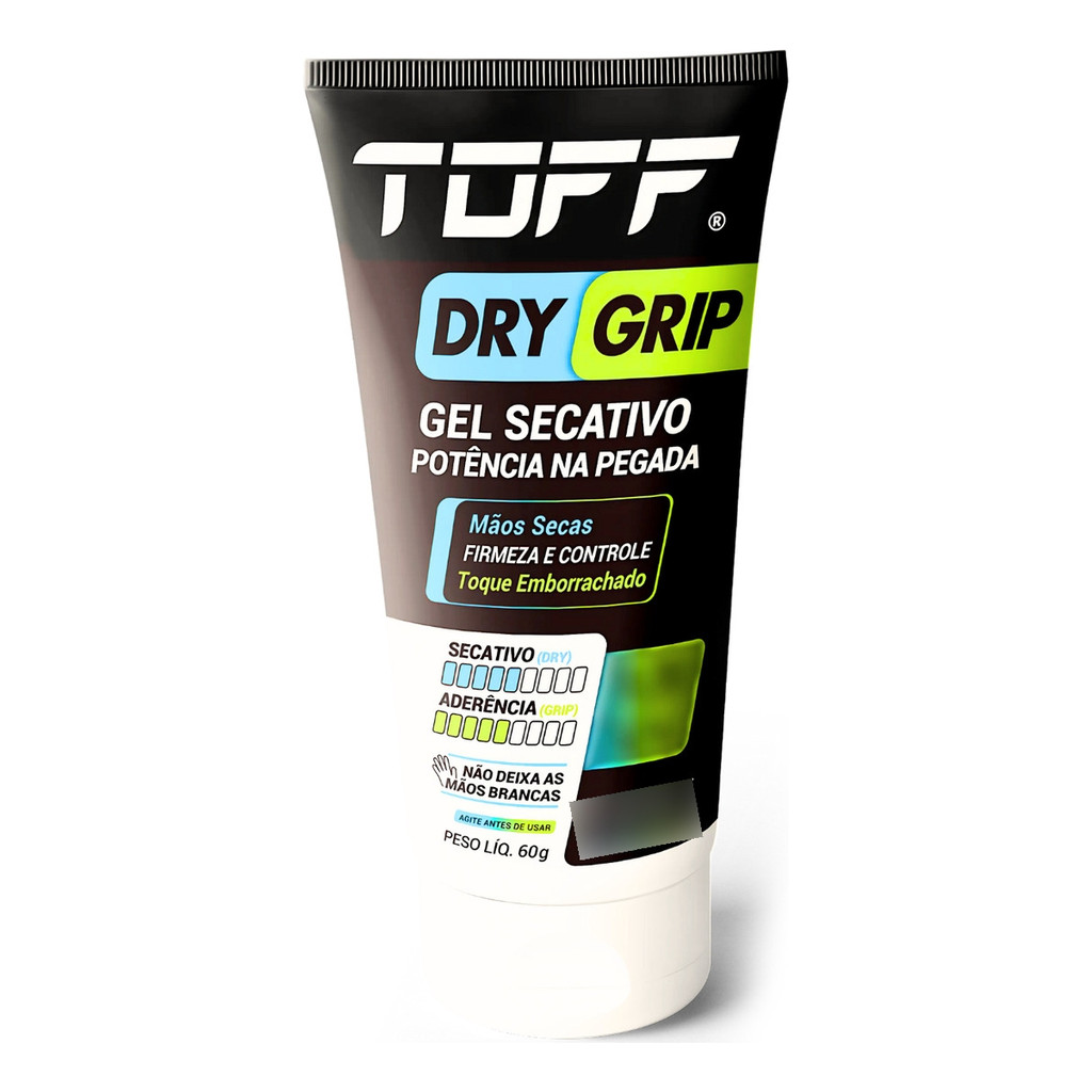 Mãos Secas Com Firmeza Na Pegada Toff Drygrip 60g