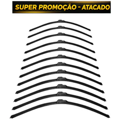 Kit 20 Palhetas Automotivas Silicone Gancho Revenda Atacado