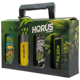 Kit Presente 4 Latas Sortidas Hórus 473ml em Oferta na Shopee