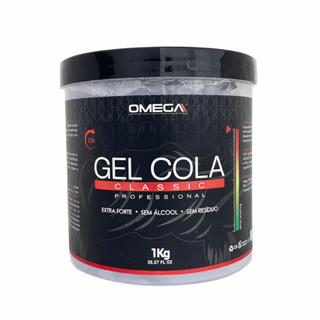 Gel Cola Omega Hair 1Kg em Oferta na Shopee