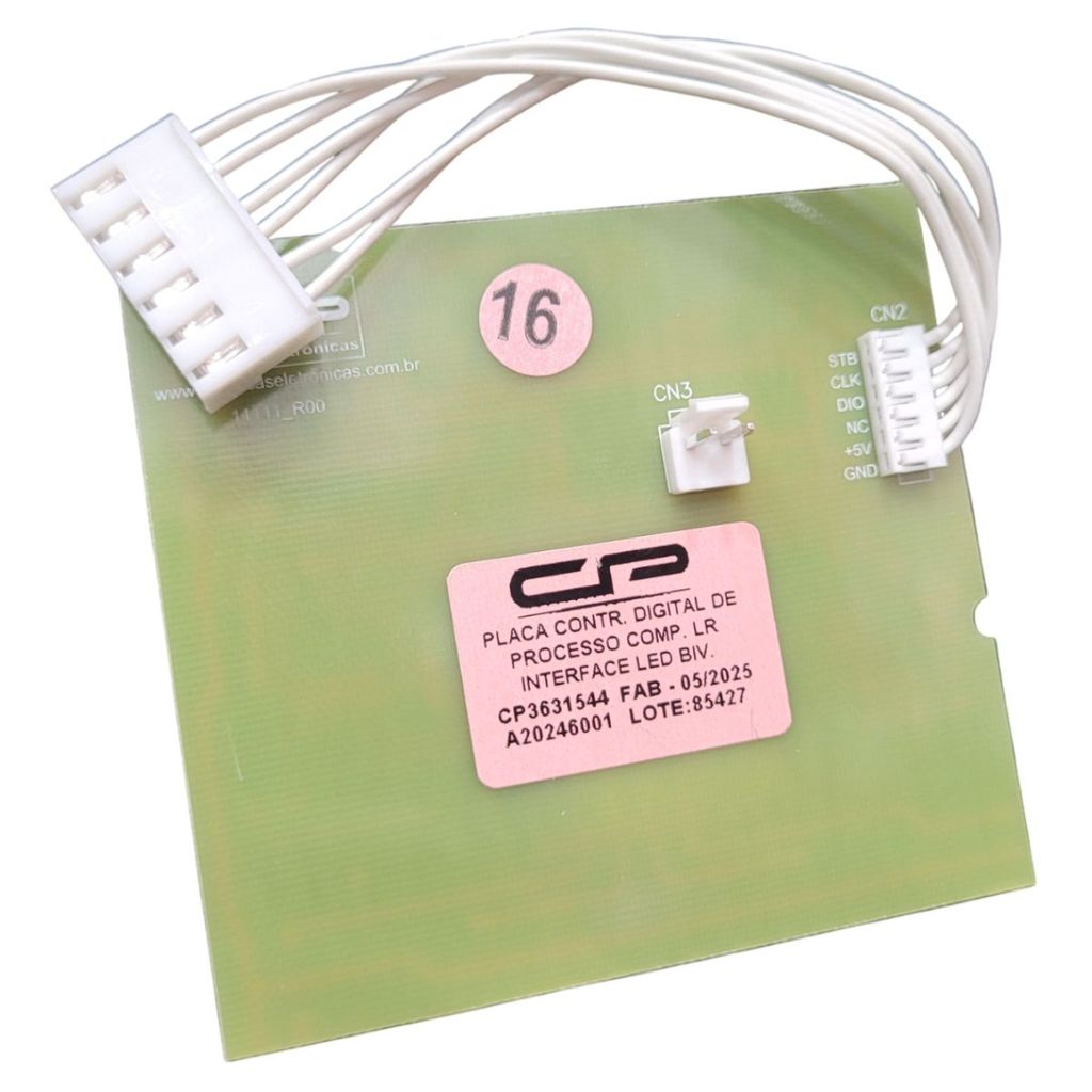 Placa Interface Lavadora Electrolux LED13 LED15 LED17 A20246001 CP