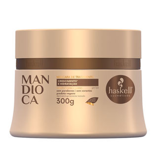 Máscara de Tratamento Haskell Mandioca 300g em Oferta na Shopee