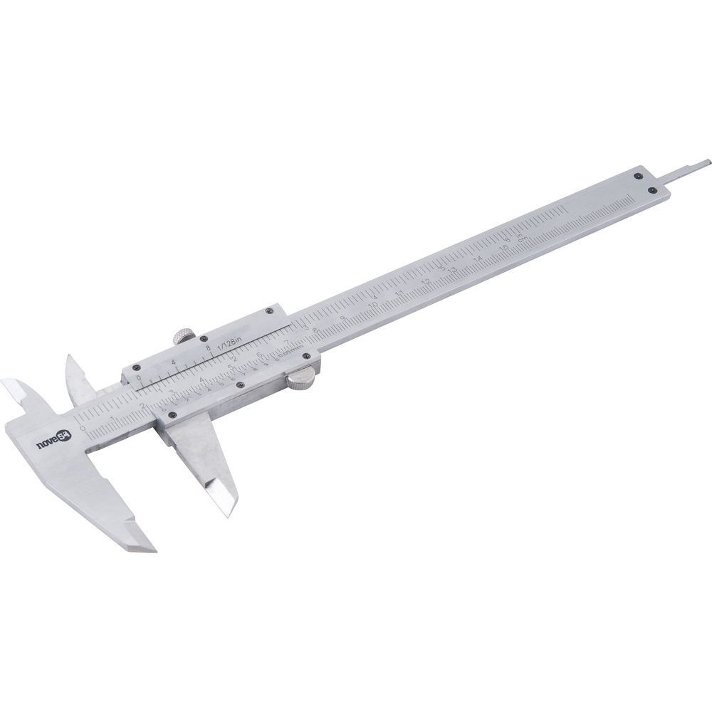 Paquímetro universal 150mm 0,05mm plástico - Nove54 em Oferta na Shopee