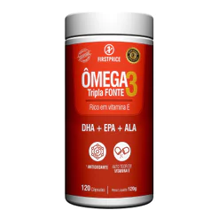 Ômega 3 Tripla Fonte Rico Vitamina E 120 Cápsulas