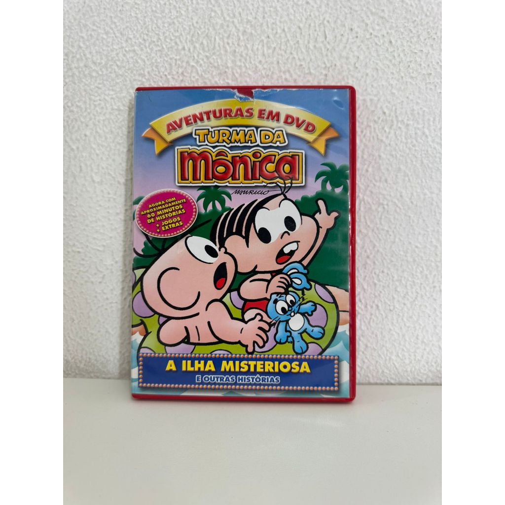DVD - Turma da Mônica - A Ilha Misteriosa
