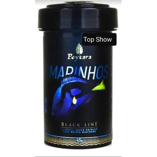 Ração Poytara Marinhos Black Line M 45gr Granulo 1,5mm