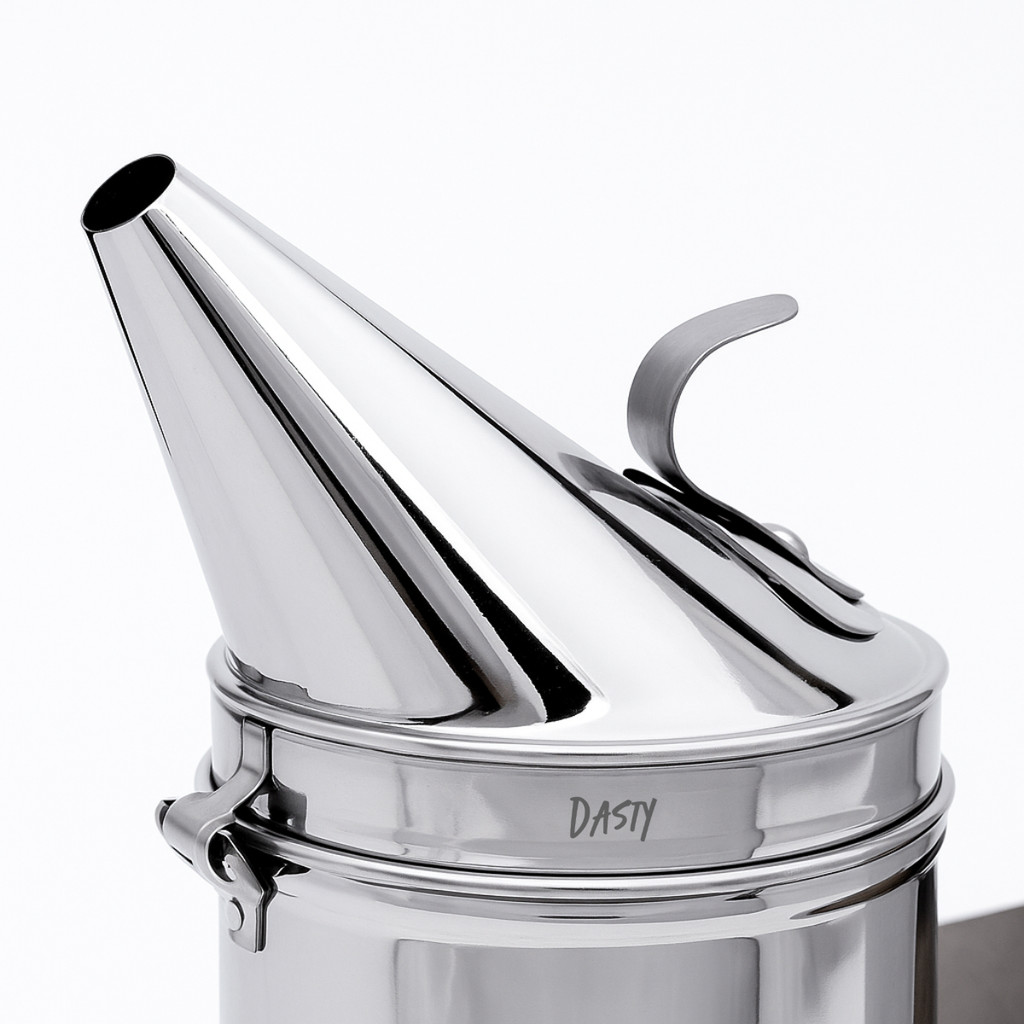 Detalhes do Fumegador Inox 1,7 L Para Manuseio Nas Colmeia Apicultura