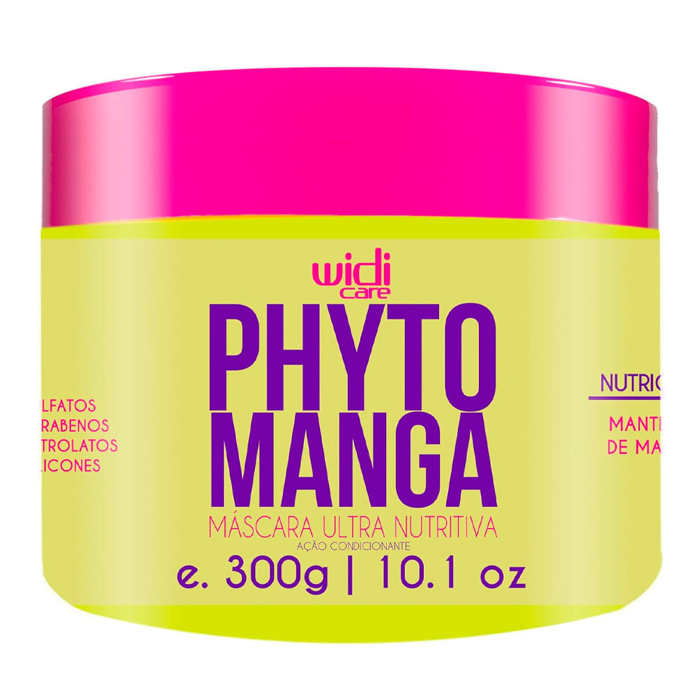 Máscara De Tratamento Widi Care Phytomanga Ultra Nutritiva 300g em Oferta na Shopee