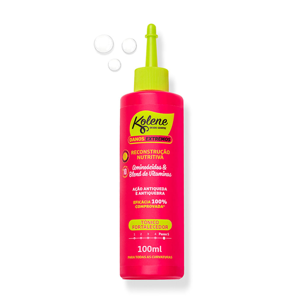 Tônico Fortalecedor Kolene Danos Extremos 100ml