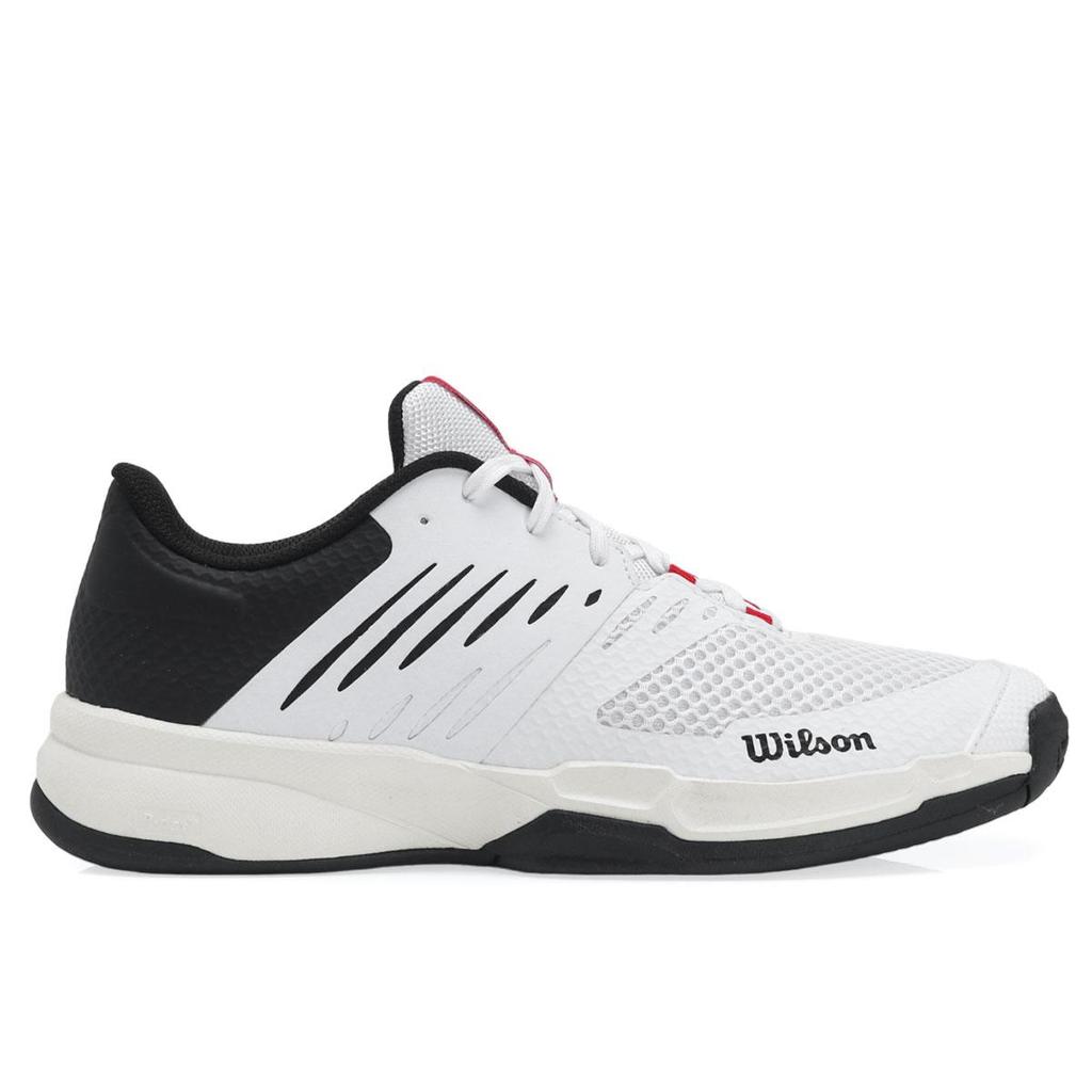 Tênis Wilson Kaos Devo 2.0 - All Court - Branco Preto e Vermelho