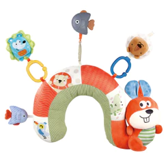 Almofada Atividade Bebê TummyTime Sensorial Squeak Maxi Baby