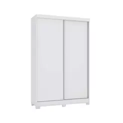 Guarda Roupa 2 Portas de Correr e 2 Gavetas c/Pés N571 Branco - Kappesberg