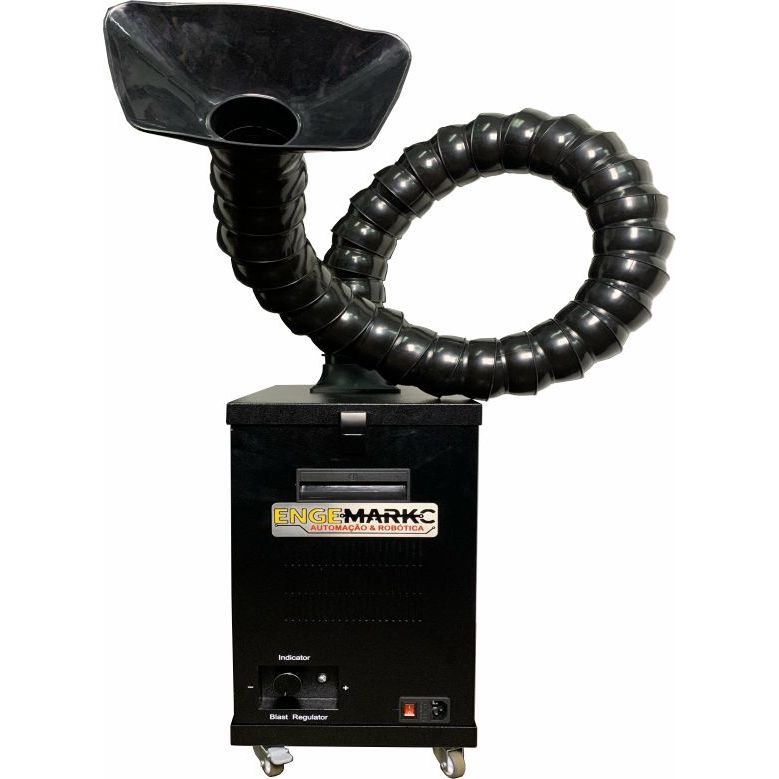 COLETOR COMPACTO - RECUPERADOR DE METAIS - PARA MAQUINAS LASER