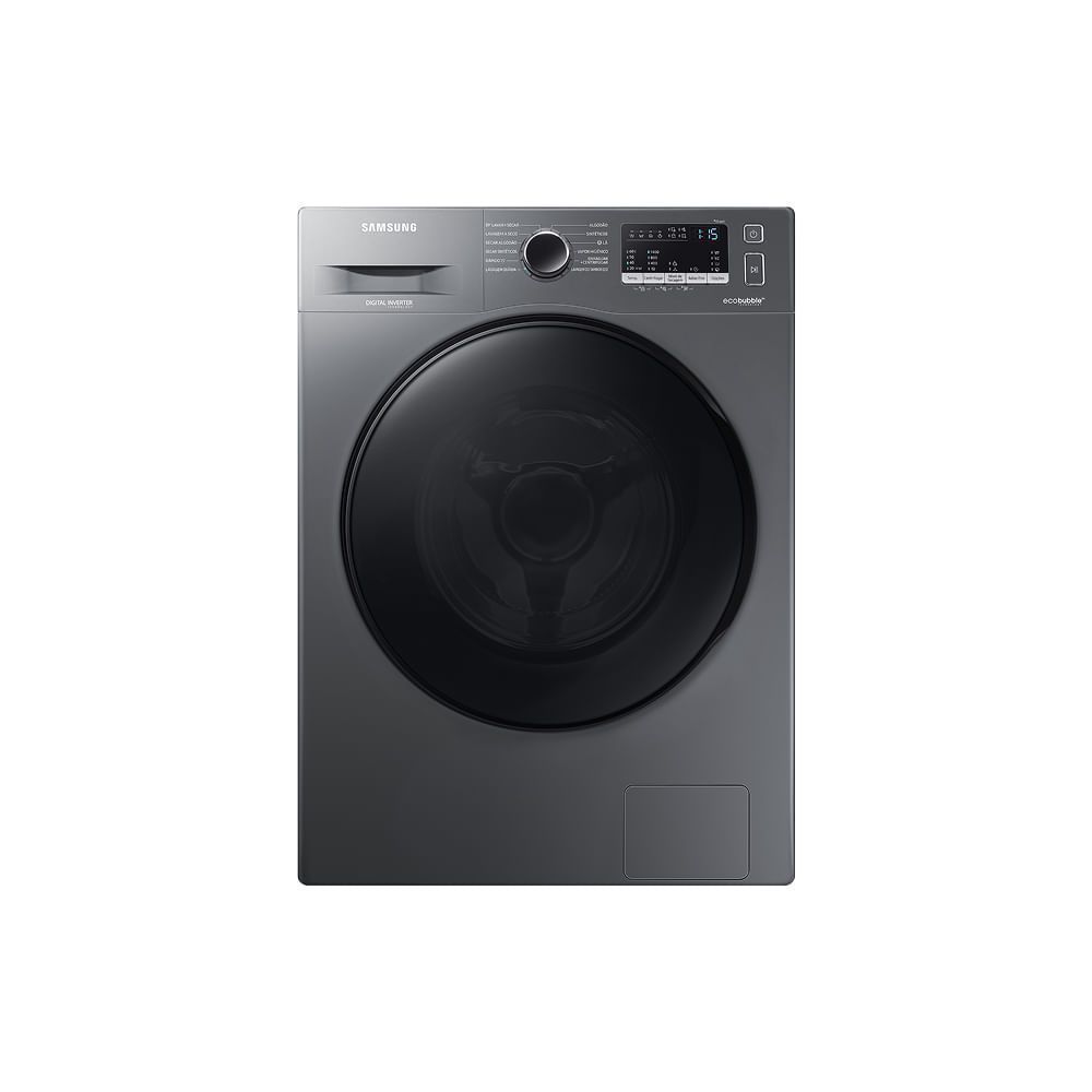 Lava e Seca Samsung WD11A com Ecobubble WD11A4453BX Inox Look 11/7kg em Oferta na Shopee