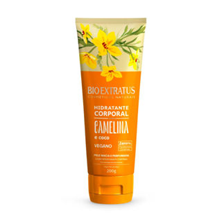 Hidratante Corporal Bio Extratus Camelina e Coco 200g em Oferta na Shopee