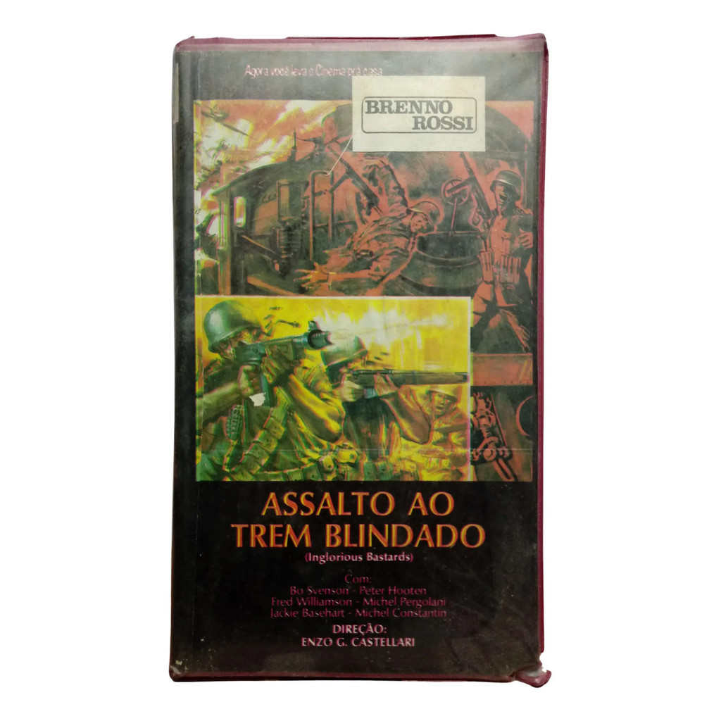 Vhs Assalto Ao Trem Blindado - Bo Svenson - Peter Hooten