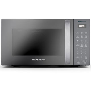 Micro-ondas Brastemp BMC29AR Bancada 29 Litros Air Fryer Cinza em Oferta na Shopee