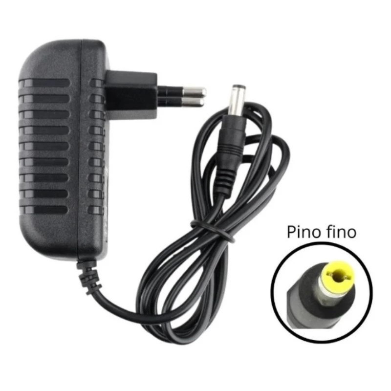 Fonte Carregador 9v P/ Caixa De Som Lenoxx Trc-5570 / Trc-5578 e Outros Modelos Amvox 9v Bivolt