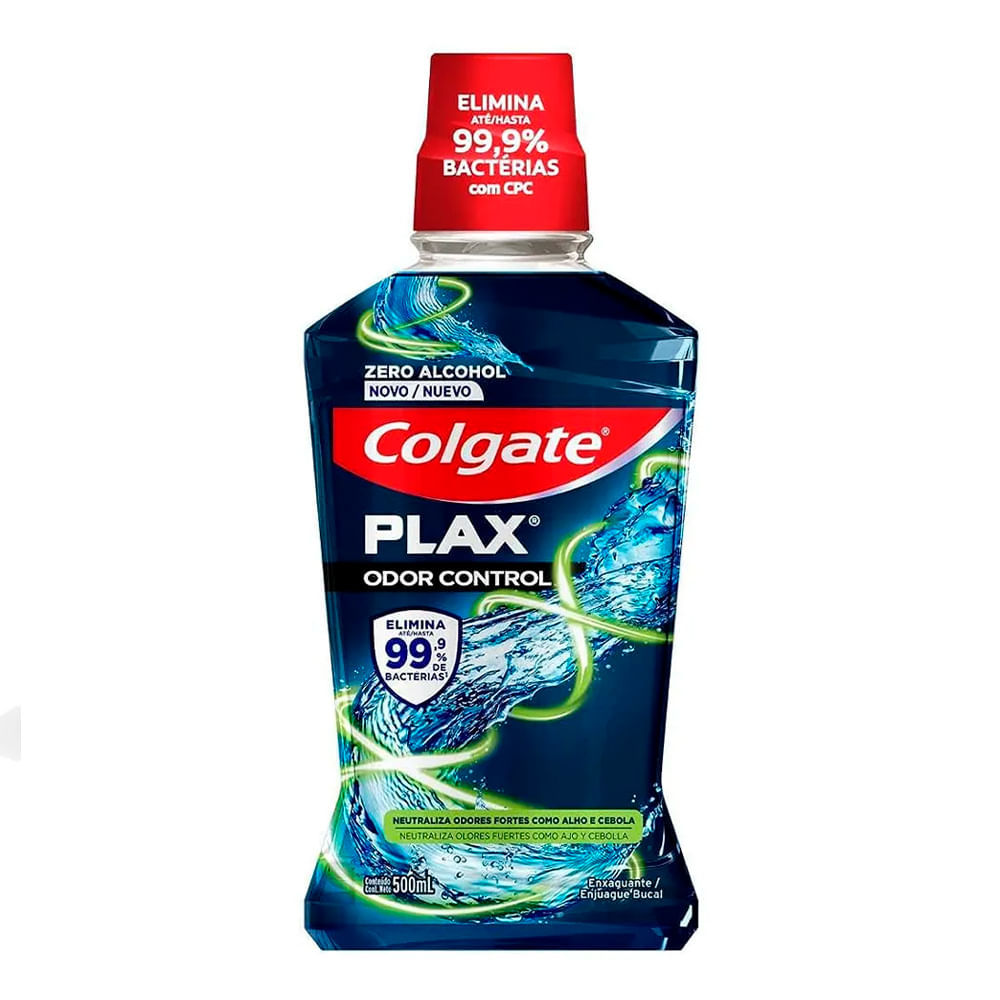 Enxaguante Bucal Colgate Plax Odor Control 500ml em Oferta na Shopee