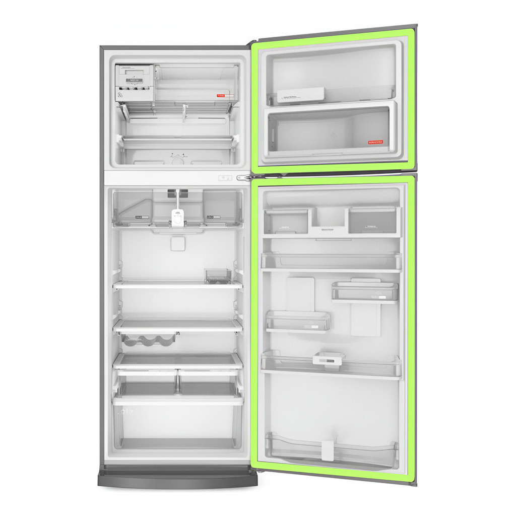 Kit 2 Borrachas Para Geladeira Electrolux DF34 DC34 DCW34 DFW35 DCW35 58x105 58x47