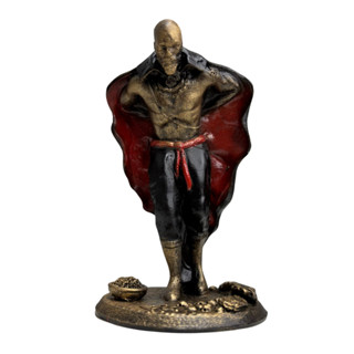 Escultura Exu Marabô Postura de Reverência em 14 cm Resina em Oferta na Shopee