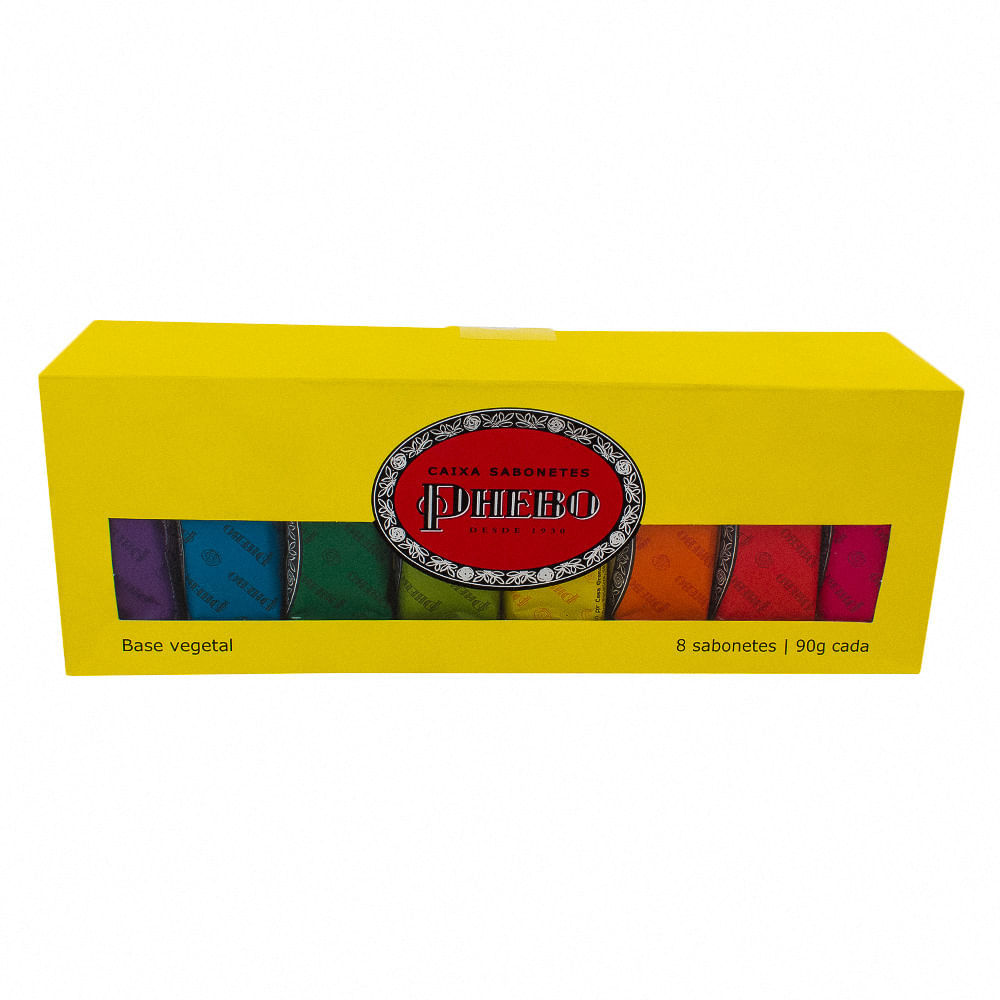 Sabonete Phebo Kit Fragrâncias Sortidas com 8 Unidades de 90g cada em Oferta na Shopee