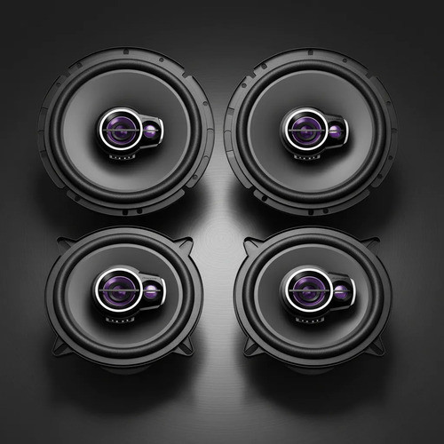 Kit Alto Falante 6 E 5 Pioneer 200w Fiat Palio 96 A 2014 4pç Preto